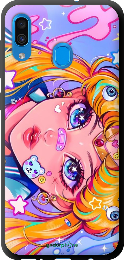 TPU чехол Сейлор Мун 4 для Samsung Galaxy A30 2019 A305F - 6353b-1670 изображение 