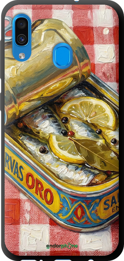 TPU чехол Vintage Sardine Tin Phone для Samsung Galaxy A30 2019 A305F - 6772b-1670 изображение 