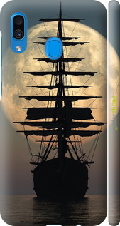 3D пластиковый матовый чехол Корабль для Samsung Galaxy A20 2019 A205F - 5998m-1761 изображение 