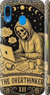 3D пластиковий матовий чехол The Overthinker для Samsung Galaxy A30 2019 A305F - 6774m-1670 изображение 