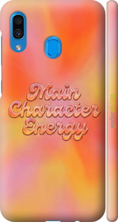 3D пластиковый матовый чехол Aura Gradient Main Character Energy Aesthetic Y2K для Samsung Galaxy A20 2019 A205F - 6783m-1761 изображение 