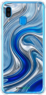 Силикон с усиленными углами чехол Liquid Chrome для Samsung Galaxy A30 2019 A305F - 6781sp-1670 изображение 