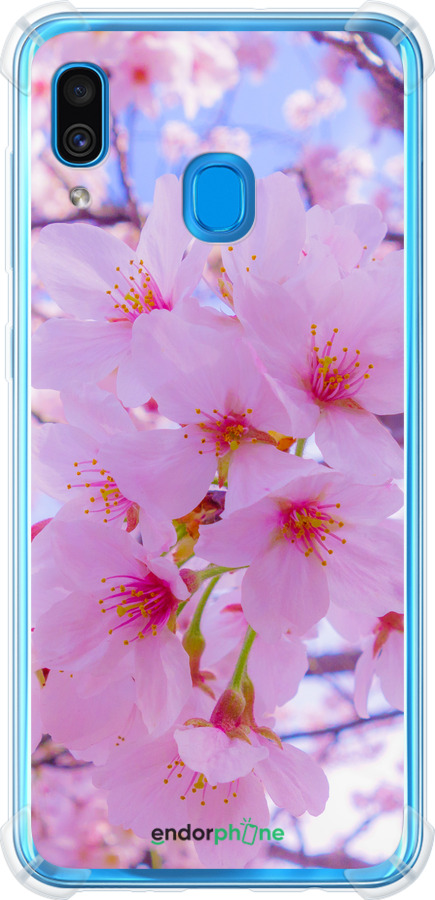 Силикон с усиленными углами чехол Сакура для Samsung Galaxy A30 2019 A305F - 6029sp-1670 изображение 
