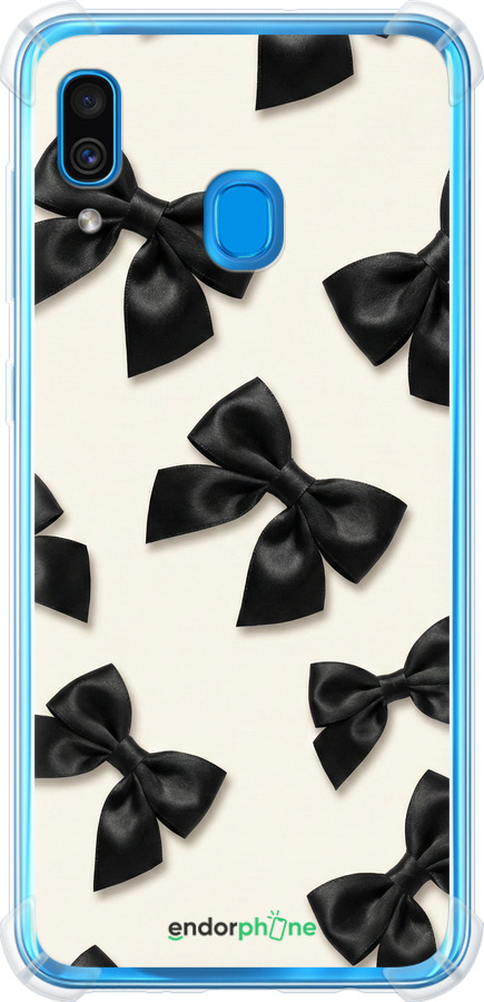 Силикон с усиленными углами чехол Dark Coquette для Samsung Galaxy A20 2019 A205F - 6765sp-1761 изображение 