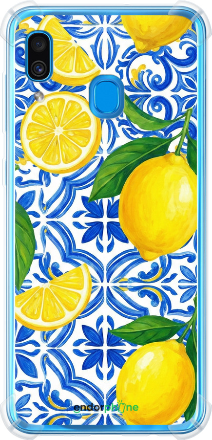 Силіконовий протиударний с посиленими кутами чехол Grocery Girl Italian Summer для Samsung Galaxy A30 2019 A305F - 6766sp-1670 изображение 