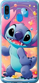 2D пластиковый чехол Стич 2 для Samsung Galaxy A20 2019 A205F - 6371t-1761 изображение 