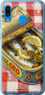 2D пластиковий чехол Vintage Sardine Tin Phone для Samsung Galaxy A30 2019 A305F - 6772t-1670 изображение 