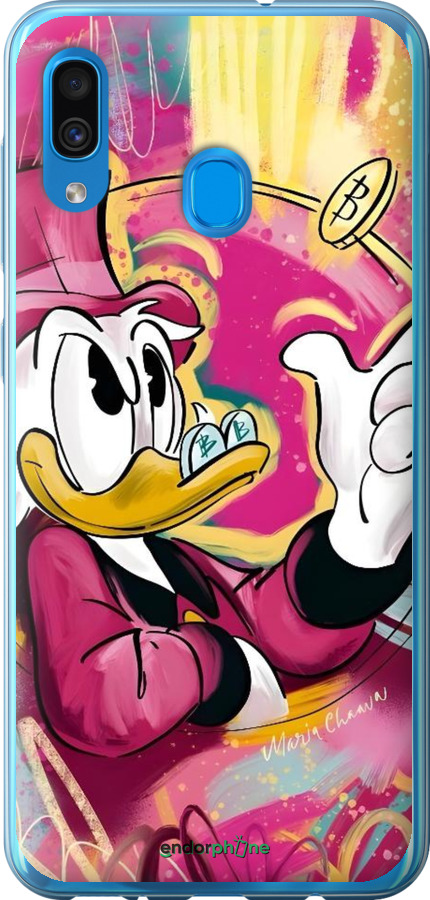 2D пластиковый чехол Скрудж для Samsung Galaxy A20 2019 A205F - 6283t-1761 изображение 