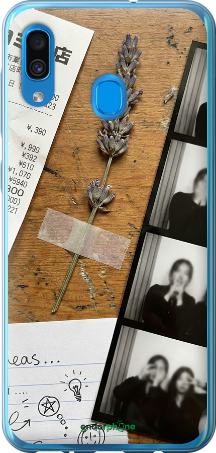 Силиконовый чехол Aesthetic Scrapbook Collage для Samsung Galaxy A30 2019 A305F - 6773u-1670 изображение 