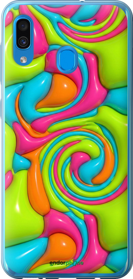 Силіконовий чехол Y2K Jelly Dream для Samsung Galaxy A30 2019 A305F - 6780u-1670 изображение 