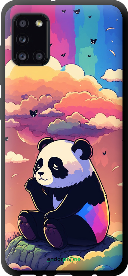 TPU чехол Панда в хмарах для Samsung Galaxy A31 A315F - 5585b-1908 изображение 