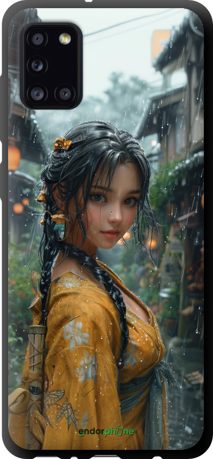 TPU чехол Anime-girl для Samsung Galaxy A31 A315F - 6133b-1908 изображение 