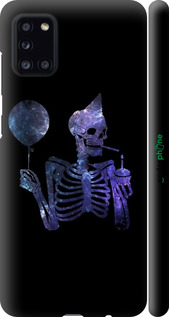 3D пластиковый матовый чехол Скелетное искусство для Samsung Galaxy A31 A315F - 6536m-1908 изображение 