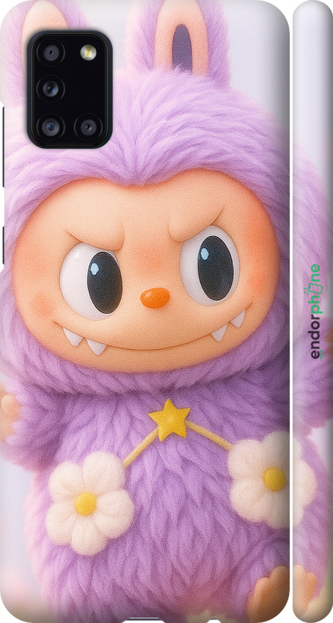 3D пластиковий матовий чехол Лабубу для Samsung Galaxy A31 A315F - 6708m-1908 изображение 