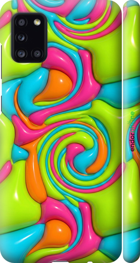 3D пластиковий матовий чехол Y2K Jelly Dream для Samsung Galaxy A31 A315F - 6780m-1908 изображение 