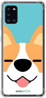 Силикон с усиленными углами чехол Корги для Samsung Galaxy A31 A315F - 6280sp-1908 изображение 