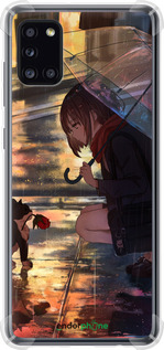Силіконовий протиударний с посиленими кутами чехол Anime для Samsung Galaxy A31 A315F - 6609sp-1908 изображение 