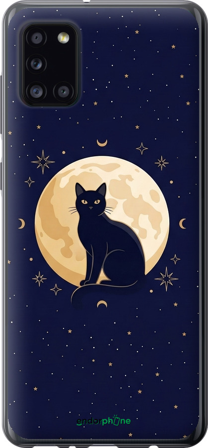 2D пластиковий чехол Cute Cat Celestial/Witchy для Samsung Galaxy A31 A315F - 6787t-1908 изображение 