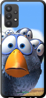 TPU чехол Angry Birds для Samsung Galaxy A32 A325F - 6008b-2204 изображение 