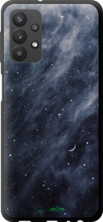 TPU чехол Голубые облака, Голубая луна для Samsung Galaxy A32 A325F - 6398b-2204 изображение 