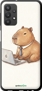 TPU чехол Funny Capybara CEO Working для Samsung Galaxy A32 A325F - 6777b-2204 изображение 