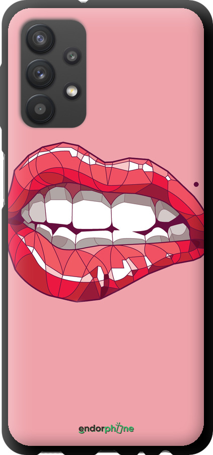 TPU чехол Sexy lips для Samsung Galaxy A32 A325F - 4174b-2204 изображение 