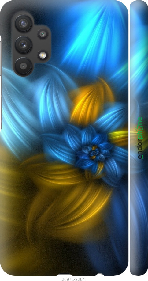 

3D пластиковий матовий чохол "Візерунок 46" для Samsung Galaxy A32 A325F, Синій
