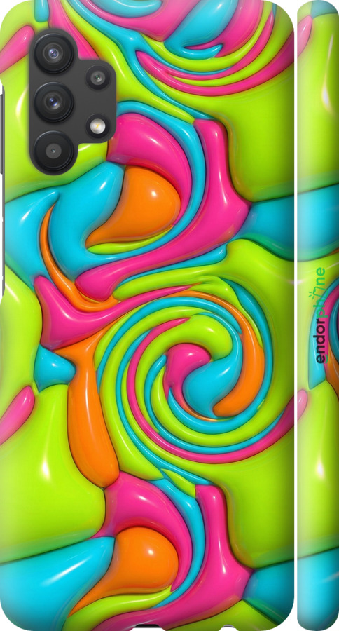 3D пластиковий матовий чехол Y2K Jelly Dream для Samsung Galaxy A32 A325F - 6780m-2204 изображение 