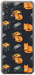 Силикон с усиленными углами чехол Autonomous Zone для Samsung Galaxy A32 A325F - 6771sp-2204 изображение 