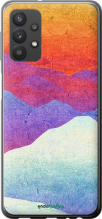 2D пластиковый чехол Горный закат для Samsung Galaxy A32 A325F - 6479t-2204 изображение 