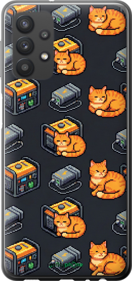 Силіконовий чехол Autonomous Zone для Samsung Galaxy A32 A325F - 6771u-2204 изображение 