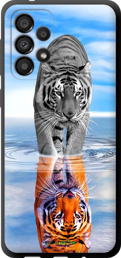 TPU чехол Тигр для Samsung Galaxy A33 5G A336B - 6016b-2584 изображение 