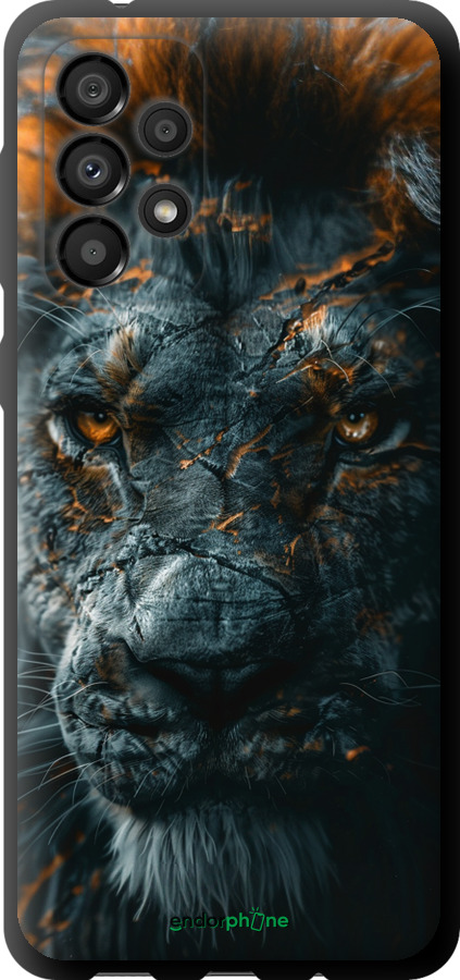 TPU чехол Полум'яний лев для Samsung Galaxy A33 5G A336B - 6153b-2584 изображение 