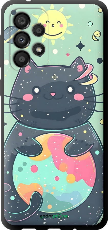 TPU чехол Милый котик для Samsung Galaxy A33 5G A336B - 6364b-2584 изображение 