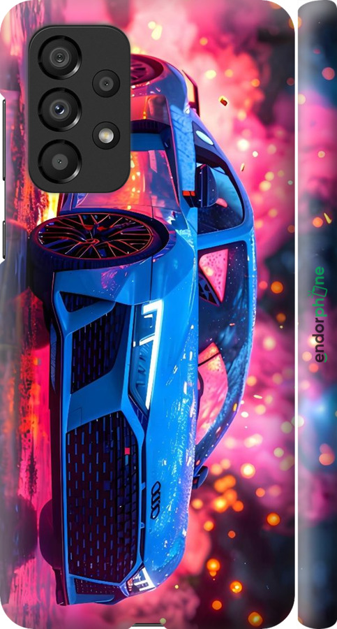 3D пластиковый матовый чехол Ауди для Samsung Galaxy A33 5G A336B - 6286m-2584 изображение 