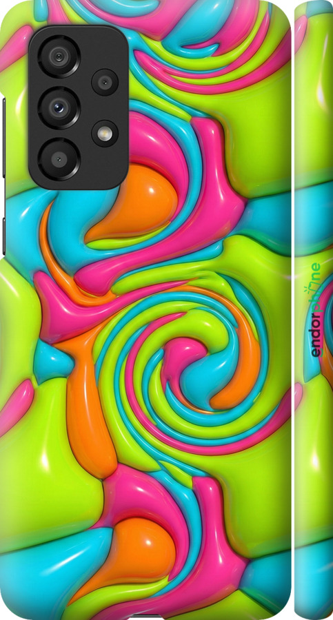 3D пластиковый матовый чехол Y2K Jelly Dream для Samsung Galaxy A33 5G A336B - 6780m-2584 изображение 