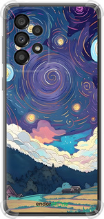 Силикон с усиленными углами чехол Креативный арт для Samsung Galaxy A33 5G A336B - 6322sp-2584 изображение 
