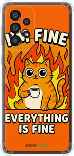 Силіконовий протиударний с посиленими кутами чехол Funny Cat для Samsung Galaxy A33 5G A336B - 6786sp-2584 изображение 