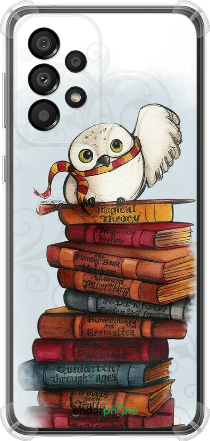 Силикон с усиленными углами чехол Сова и книги для Samsung Galaxy A33 5G A336B - 6436sp-2584 изображение 