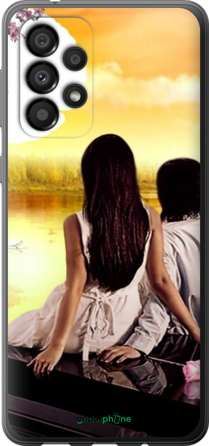 Силиконовый чехол Sunset для Samsung Galaxy A33 5G A336B - 6607u-2584 изображение 