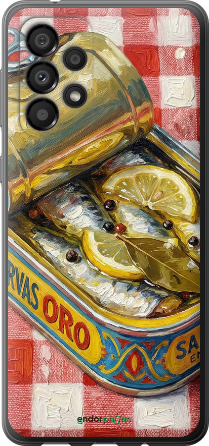 Силиконовый чехол Vintage Sardine Tin Phone для Samsung Galaxy A33 5G A336B - 6772u-2584 изображение 