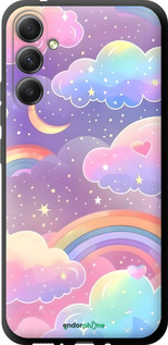 TPU чехол Облака и радуга для Samsung Galaxy A34 A346E - 6312b-2936 изображение 