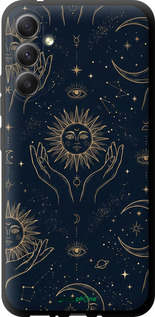 TPU чехол Celestial Harmony: Sun & Moon Gold Mystic Pattern для Samsung Galaxy A34 A346E - 6778b-2936 изображение 