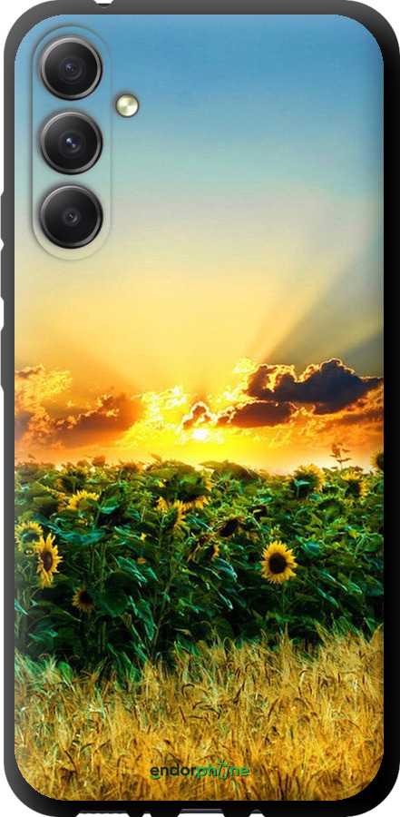 

TPU чорний чохол "Україна" для Samsung Galaxy A34 A346E