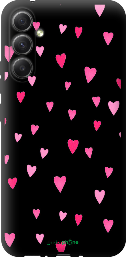 TPU чехол Сердечка 2 для Samsung Galaxy A34 A346E - 4763b-2936 изображение 
