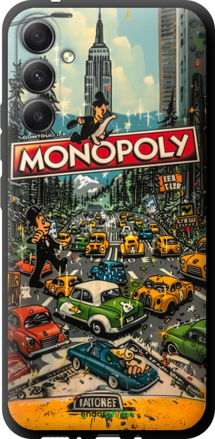 TPU чехол Городской драйв Monopoly для Samsung Galaxy A34 A346E - 6088b-2936 изображение 