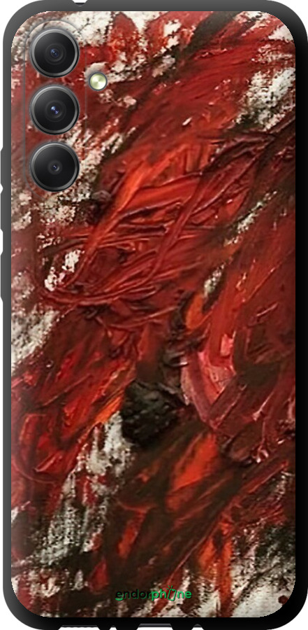 TPU чехол Абстрактна композиція в червоних тонах для Samsung Galaxy A34 A346E - 6541b-2936 изображение 