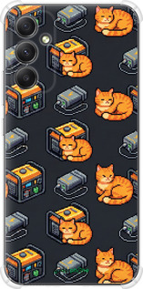 Силіконовий протиударний с посиленими кутами чехол Autonomous Zone для Samsung Galaxy A34 A346E - 6771sp-2936 изображение 