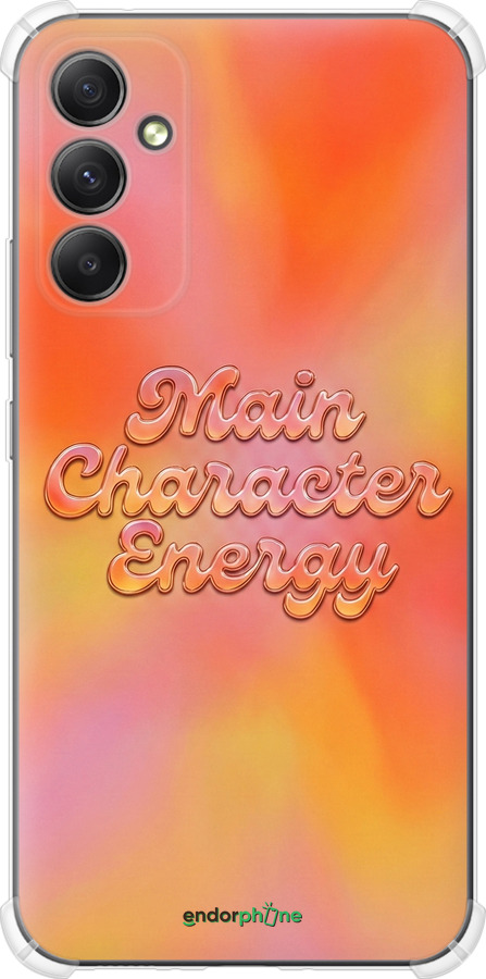 Силіконовий протиударний с посиленими кутами чехол Aura Gradient Main Character Energy Aesthetic Y2K для Samsung Galaxy A34 A346E - 6783sp-2936 изображение 