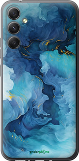Силиконовый чехол Акварель для Samsung Galaxy A34 A346E - 6320u-2936 изображение 
